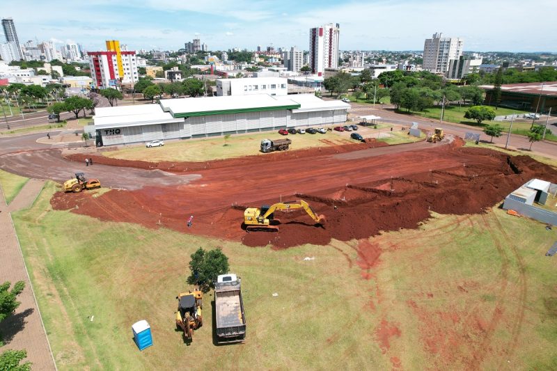 Terraplanagem marca início da construção da usina fotovoltaica e do eletroterminal