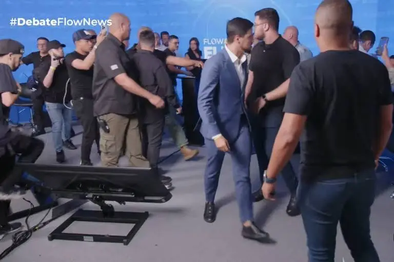 Marçal é expulso de debate e assessor detido após agredir marqueteiro de Nunes