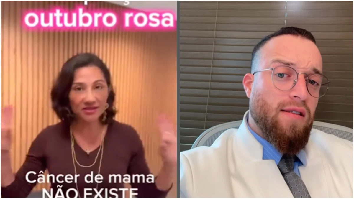 ‘Câncer de mama não existe’: médicos são investigados por falas falsas