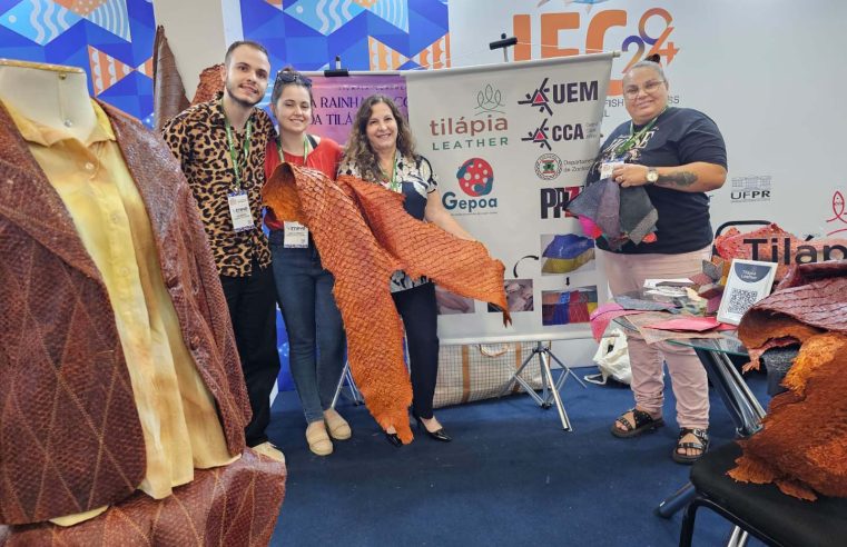 Tilápia vira vestuário, material hospitalar e farinha para suplemento em projeto da UEM