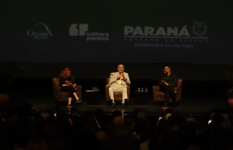 Diretor de “O Poderoso Chefão”, Francis Ford Copolla lota Teatro Guaíra em aula de cinema
