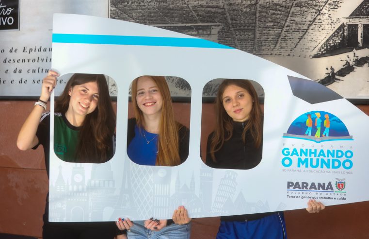 Ansiedade e empolgação: alunos da rede estadual vivem expectativa de ganhar o mundo