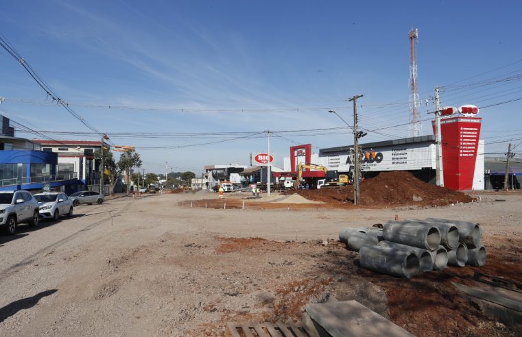 Obra da Avenida Assunção avança e deve ser entregue até setembro em Cascavel