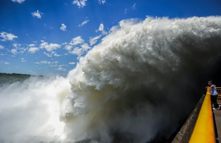 Hidrelétrica de Itaipu chega ao marco de 3,1 bilhões de MWh produzidos