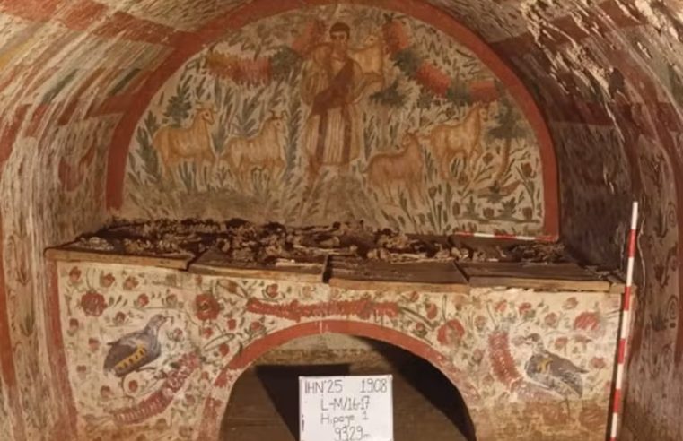 Rara pintura de Jesus como ‘Bom Pastor’ é encontrada na Turquia