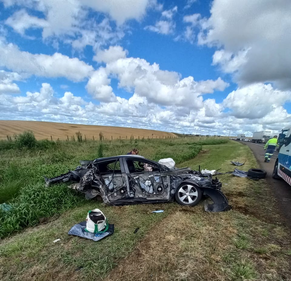 MILAGRE: Pastor que participaria de congresso em Goioxim sobrevive a grave acidente