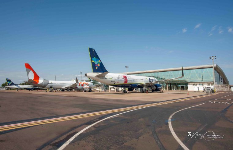Aeroporto Regional de Cascavel inicia temporada de férias com voos para o nordeste