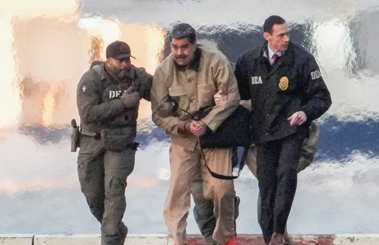 Após sequestro, Maduro e esposa são levados para Corte em Nova York