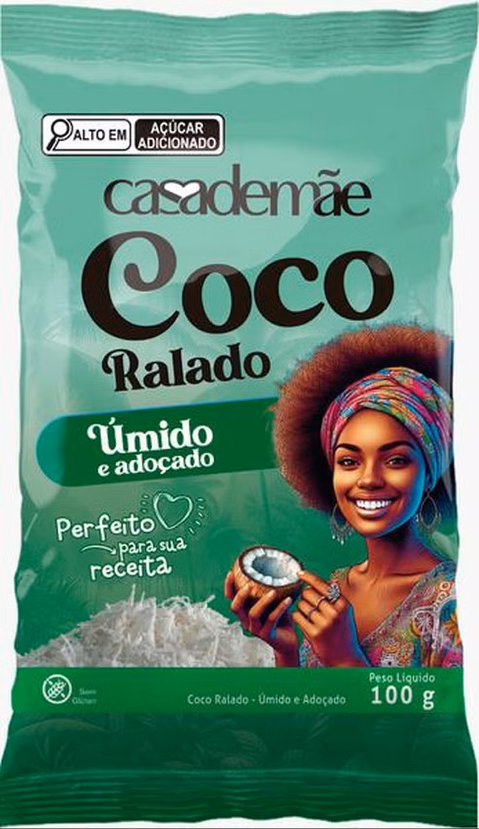 Anvisa determina recolhimento de lote de coco ralado da marca Casa de Mãe por irregularidade sanitária