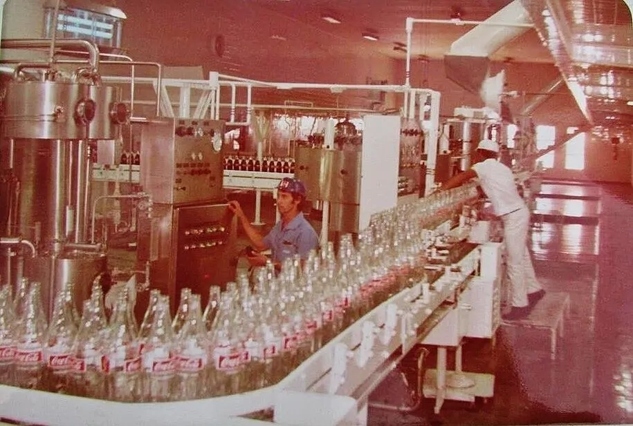 Fábrica da Coca-Cola – Anos 1980