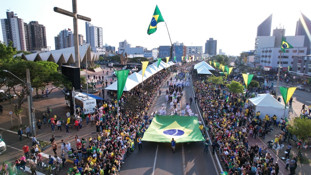 Desfile de 7 de Setembro terá mais de 14 mil participantes em Cascavel