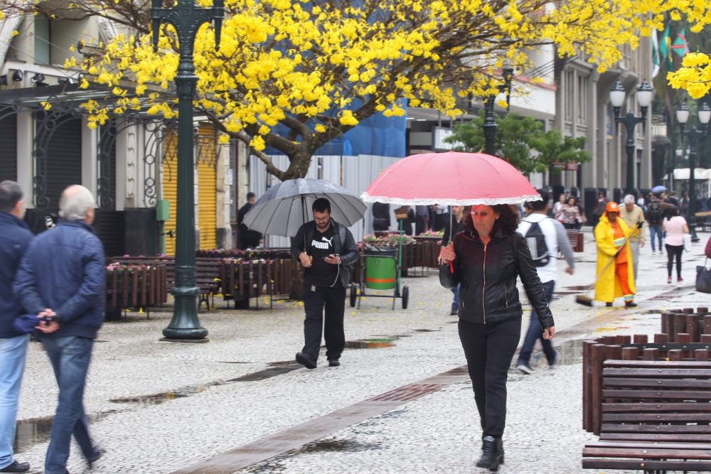 Tempestades persistem no Paraná nesta terça, aliviam na quarta e voltam na quinta