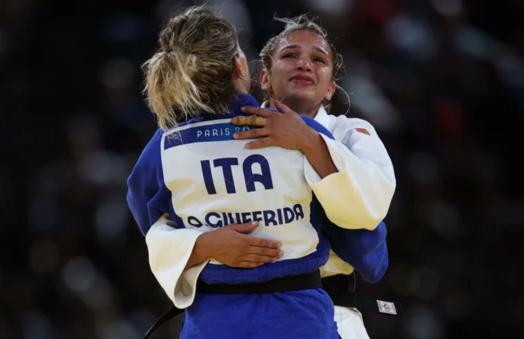 Judoca italiana disse para brasileira dar glória a Deus
