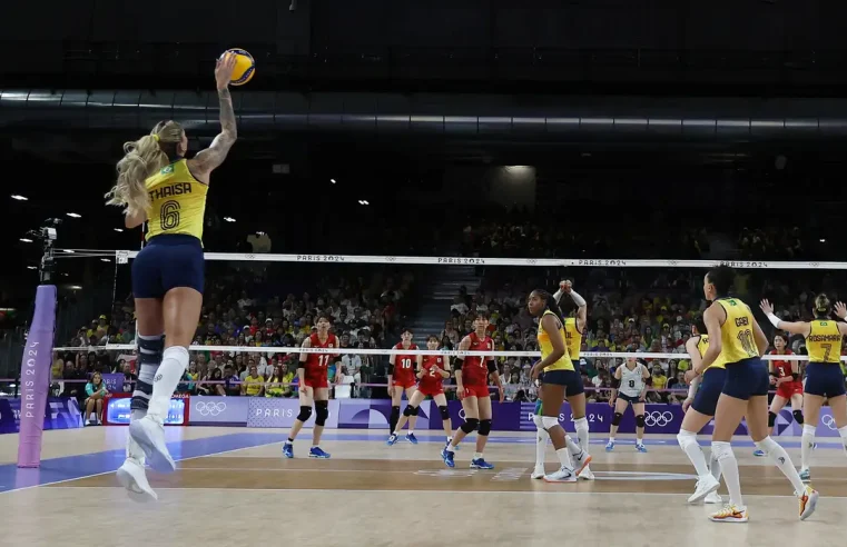 Brasil vence Japão por 3 a 0 no vôlei feminino