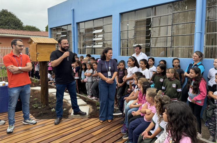 Sustentabilidade: Sanepar inaugura Jardim de Água e Mel em Piraí do Sul