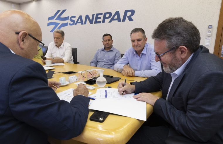 Obras da Sanepar vão dobrar atendimento com serviços de esgoto em Jundiaí do Sul