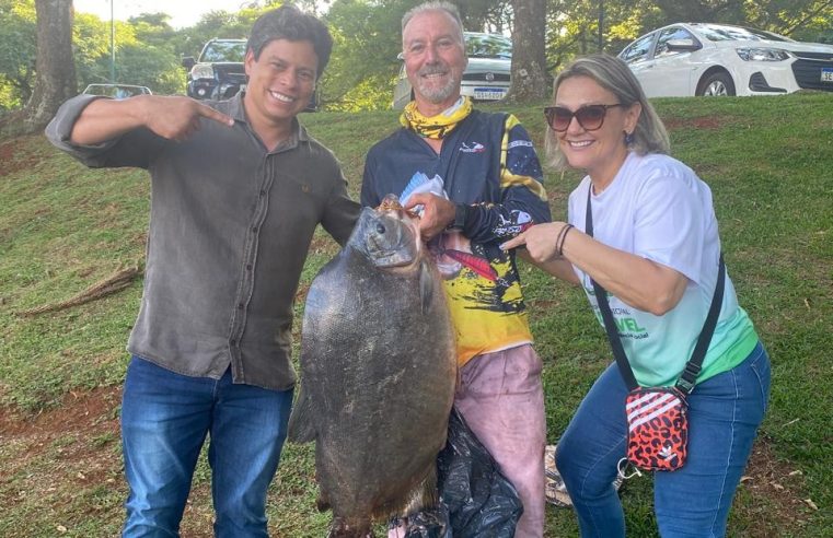 LAGO 40 ANOS: Idosos participam de pescaria para celebrar aniversário