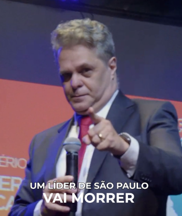Vídeo: em outubro, pregador profetizou morte de Rina: ‘Deus vai ceifar um grande líder’