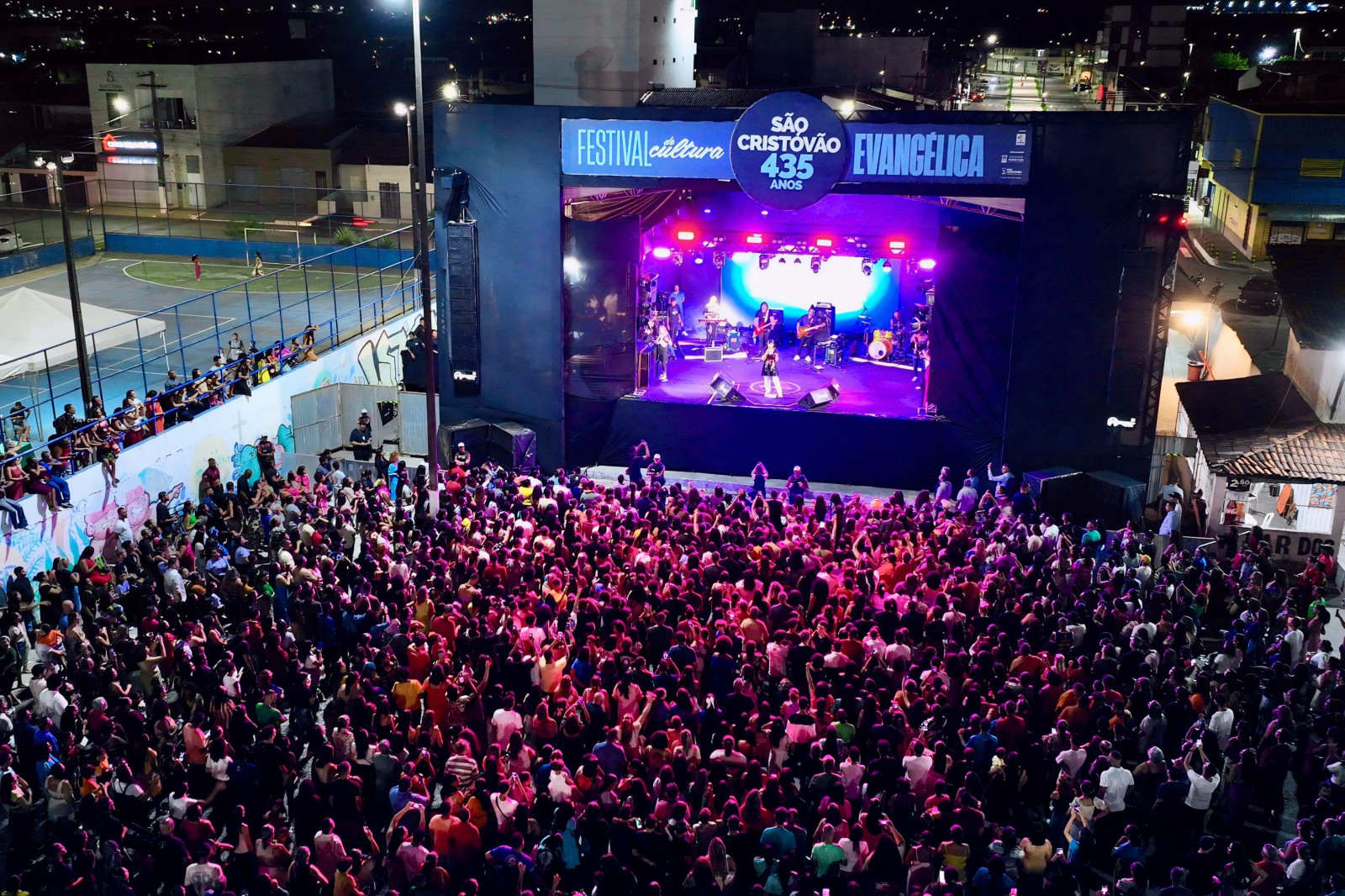 Primeiro Festival de Cultura Evangélica de São Cristóvão emociona público com shows de Fernanda Brum, Marcelino Santos e Emanuelle Alves