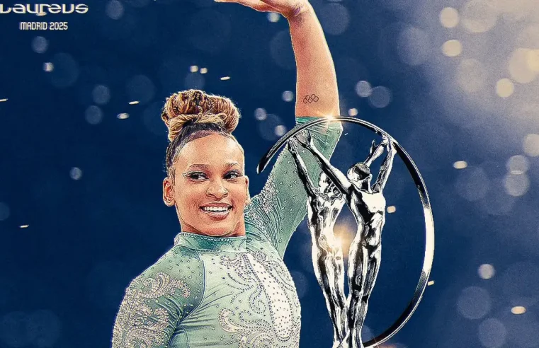 Ginasta Rebeca Andrade conquista prêmio Laureus, o Oscar do Esporte