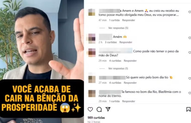 Pastor influencer é alvo de operação contra call center de orações pagas no Rio