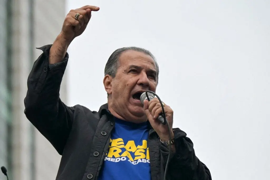 Malafaia chama ato da esquerda de “fiasco” e defende anistia em protesto na Avenida Paulista