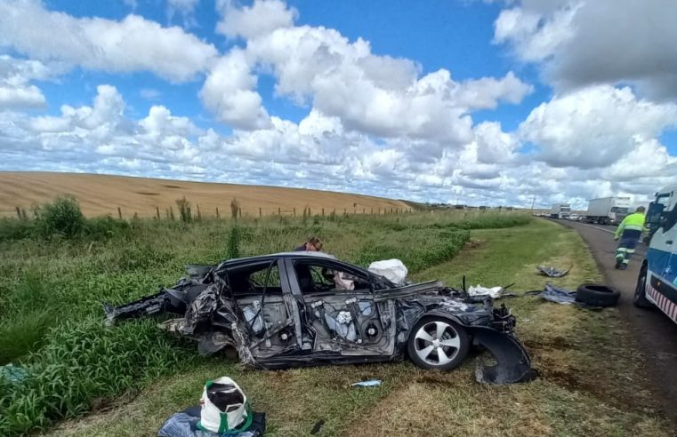 MILAGRE: Pastor que participaria de congresso em Goioxim sobrevive a grave acidente