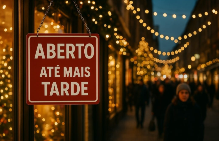 Comércio de Cascavel terá horário especial a partir de 8 de dezembro para vendas de Natal