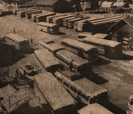Oficinas do Expresso Maringá – 1963