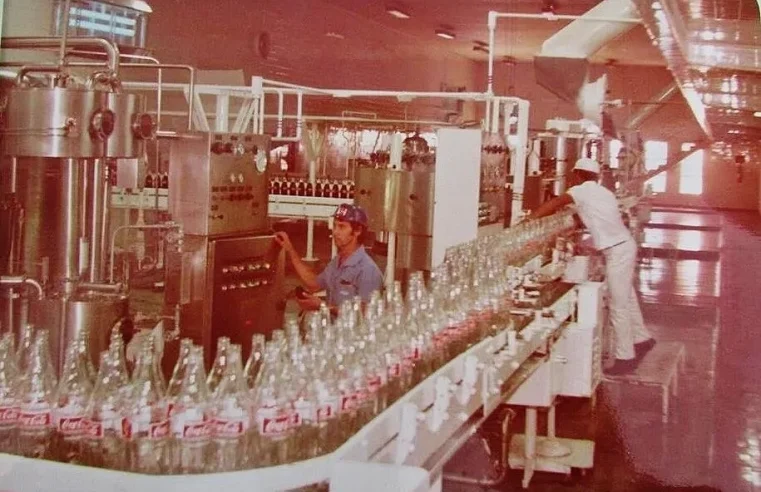 Fábrica da Coca-Cola – Anos 1980