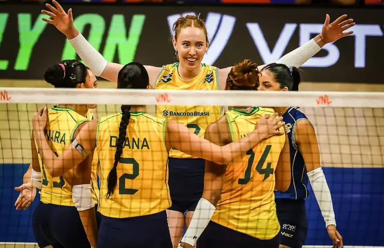 Brasil: invencibilidade e liderança na Liga Mundial de Vôlei
