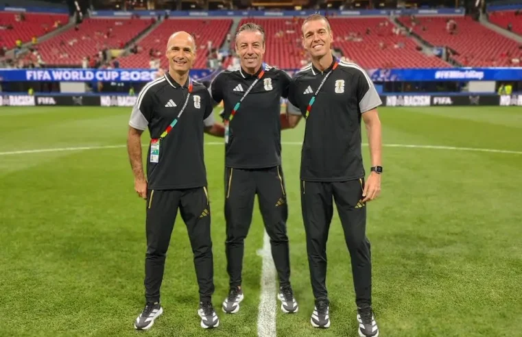 Fase eliminatória da Copa terá arbitragem brasileira nesta quarta-feira (1º)