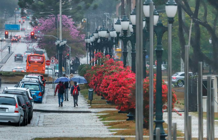 Julho terá gangorra nas temperaturas e chuva acima da média no Paraná, prevê Simepar