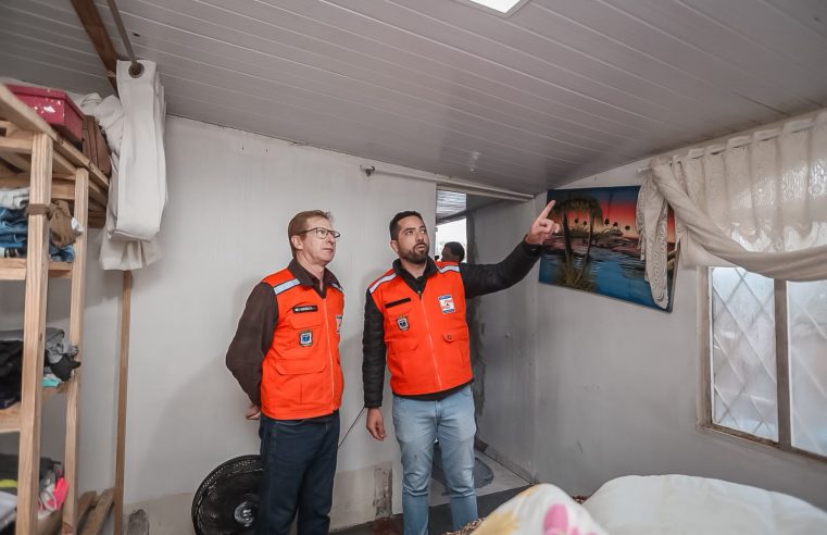 Defesa Civil está de plantão para atender famílias atingidas pelo temporal em Cascavel