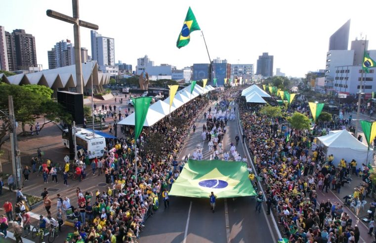 Desfile de 7 de Setembro terá mais de 14 mil participantes em Cascavel