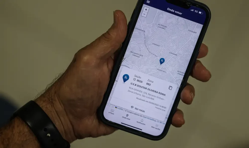 Eleitor que pediu voto em trânsito pode consultar local no e-Título